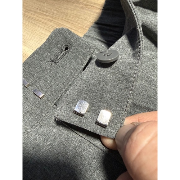 T by Talbots Womens Grey Cargo Joggers Stretch Hiking Pants Small ID5247 05/21 - Picture 4 of 10